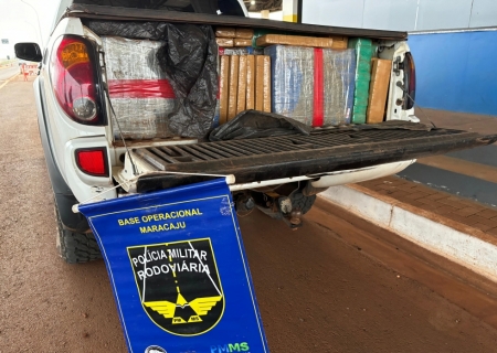 Carga de maconha avaliada em mais de R$ 3 milhões é apreendida em Maracaju