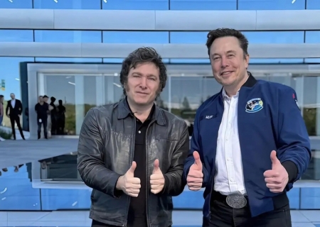 Em encontro com Milei, Musk diz querer investir na Argentina