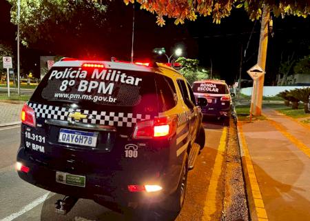 Condutor abandona mobilete durante fuga da Polícia Militar em Nova Andradina