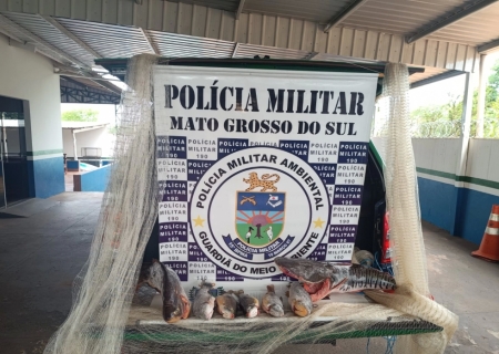 Polícia Ambiental autua seis pessoas por pesca predatória em Bela Vista