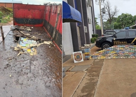 PF prende caminhoneiro transportando cocaína avaliada em R$ 33 milhões em MS