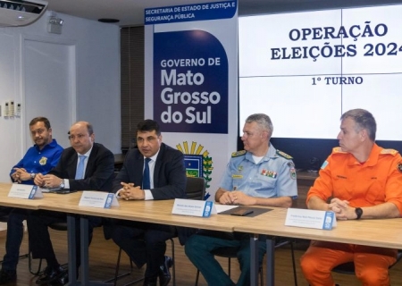 Sejusp intensifica segurança em todo o MS para o pleito de domingo