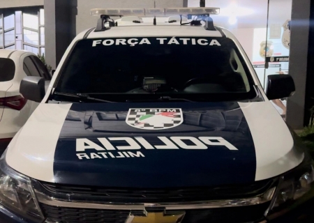 Após tentativa da fuga, traficante é preso pela Força Tática em Nova Andradina