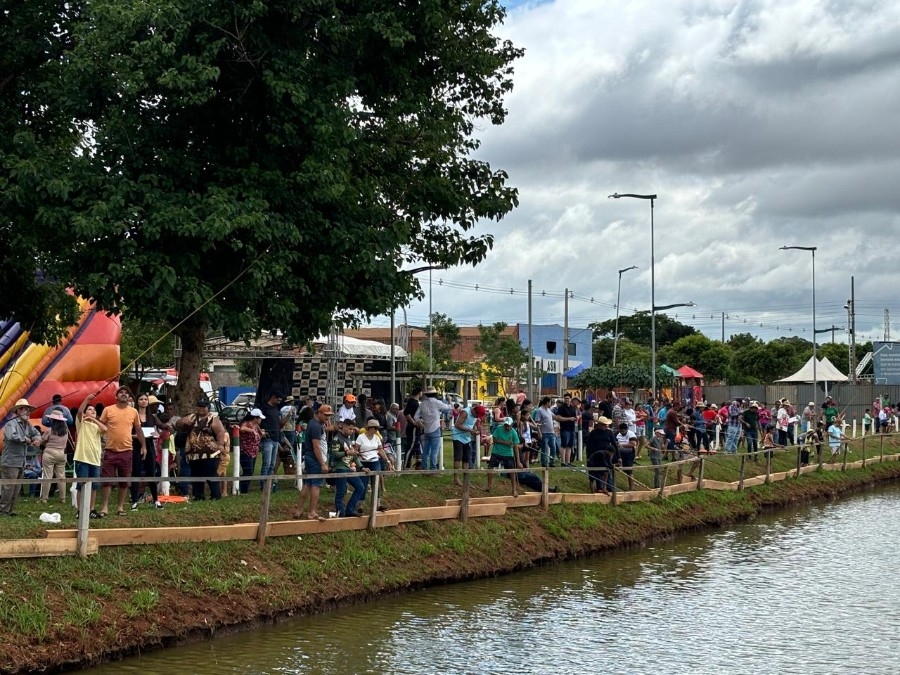 Torneio de Pesca atrai público à Lagoa do Sapo e encerra semana de festividades em Batayporã