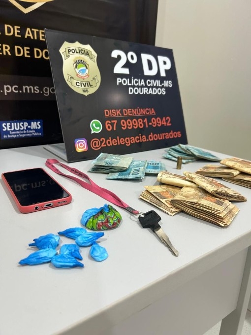 Polícia Civil prende 10 suspeitos durante operação de combate ao tráfico de drogas em Dourados