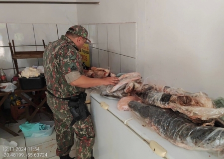 Fiscalizações da Operação Piracema já apreenderam 270 kg de pescado irregular