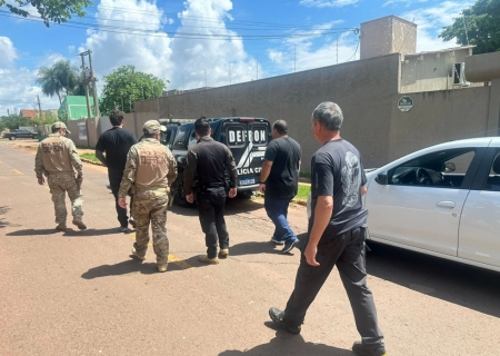 Defron cumpre mandado de prisão em apoio da Dise de SP durante a investigação contra o tráfico de drogas