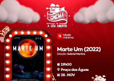 Cinema a Céu Aberto celebra Consciência Negra com exibição de filmes gratuitos na Praça das Águas