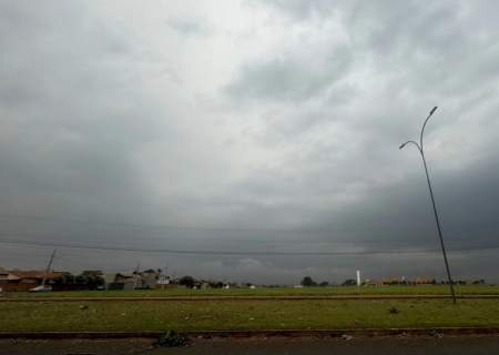 Em Nova Andradina, tempo será de muitas nuvens com pancadas de chuva isoladas, informou Inmet