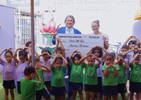 Caravina destina R$ 70 mil para fortalecer ações sociais da Associação Anandamóyi em Campo Grande