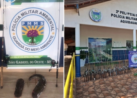 Polícia Ambiental segue com fiscalização, apreende pescado e petrechos proibidos