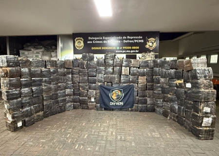 Quadrilha do tráfico é presa com mais de 3,2 toneladas de maconha entre Dourados e Amandina