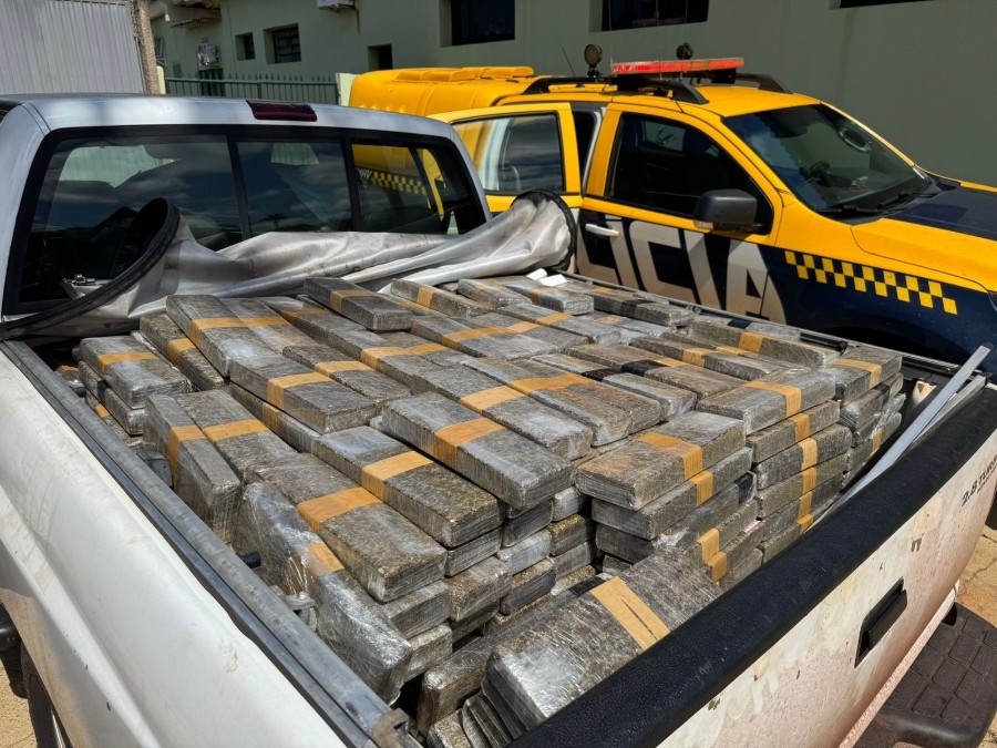 “Estou preso, me prende”, diz traficante que foi flagrado com 657 kg de drogas pela Polícia Militar Rodoviária em Batayporã