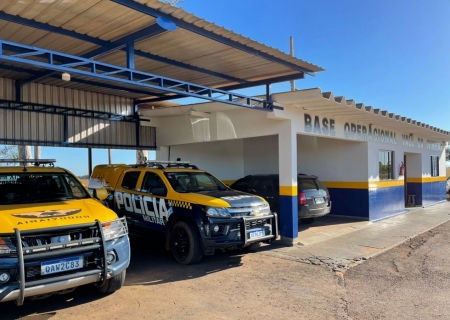 Polícia Militar Rodoviária prende foragido da Justiça durante fiscalização na MS-134