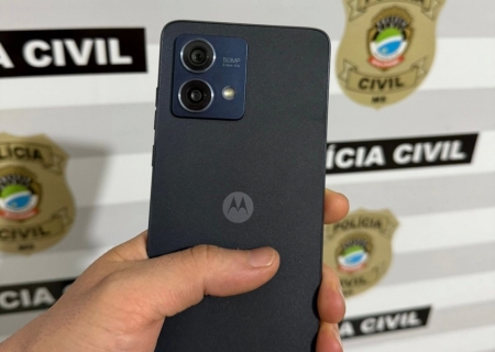 Polícia Civil de Batayporã recupera celular que vítima perdeu e terceiro já estava usando