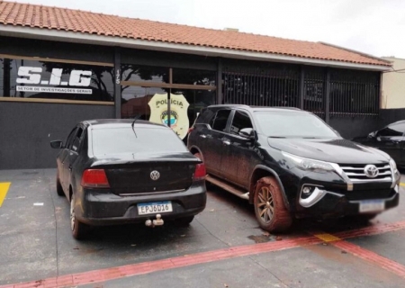 Polícia desmantela quadrilha especializada em furto de caminhonetes que agia em Dourados