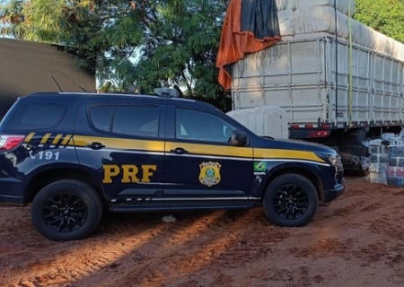 Na capital, em duas ocorrências, PRF apreende 1,8 ton de maconha