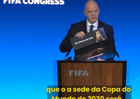Fifa confirma sedes para as Copas de 2030 e 2034