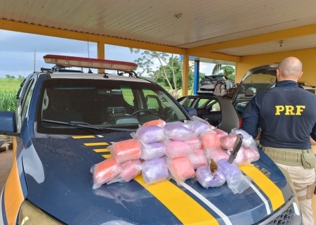 PRF apreende 26 kg de haxixe em Bataguassu