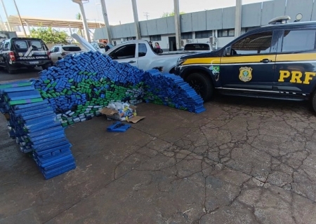 Traficante morre em confronto com a PRF e mais de uma tonelada de maconha é apreendida em Maracaju