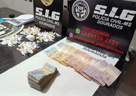 Polícia Civil desmonta esquema de venda de drogas em Dourados