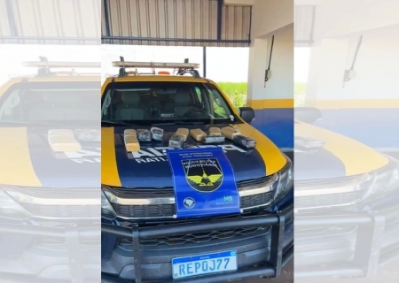 Passageiro de ônibus é preso pela Polícia Militar Rodoviária com drogas na bagagem em Batayporã