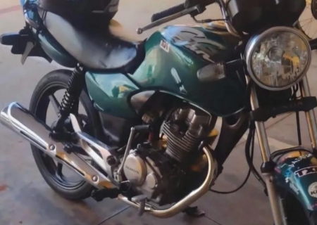 Jovem tem moto furtada do quintal de casa enquanto dormia em Bataguassu