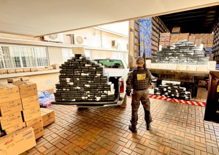 Cloridrato de cocaína avaliado em mais de R$ 20 milhões é apreendido pelo DOF em Dourados
