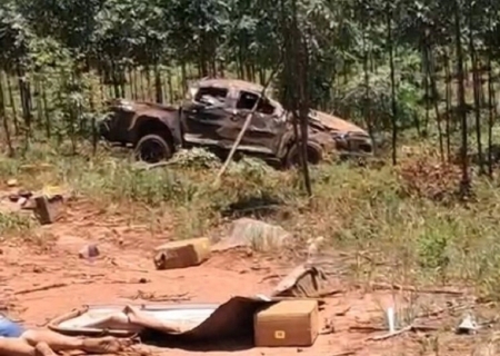 Jovem que capotou caminhonete com mais de 1,5 ton de maconha morre no Hospital da Vida em Dourados