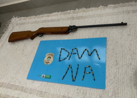 Mulher que havia solicitado medida protetiva denuncia ex-marido que acaba preso com arma de fogo em Nova Andradina