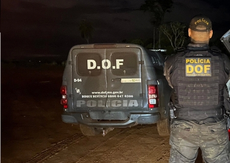 Com pena de 39 anos, condenado por roubo é preso após perseguição na fronteira