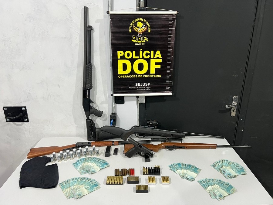 Jardim: casal de Amambai preso encomendou morte de motorista de van por R$ 30 mil