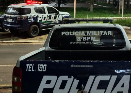 Moto é apreendida após jovem sem habilitação e sem capacete empreender fuga da polícia em Nova Andradina