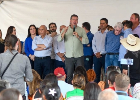 Vicentina recebe mais de R$ 34 milhões em educação, infraestrutura e saneamento do Governo de MS