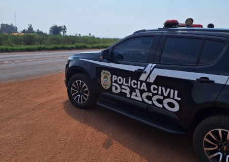 Dracco prende foragido da Justiça que usava nome falso e suspeito de fazer parte de facção criminosa em MS