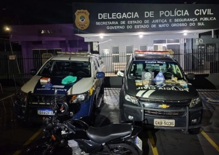 Polícia encontra drogas em carro funerário que levava corpos da Capital até Costa Rica