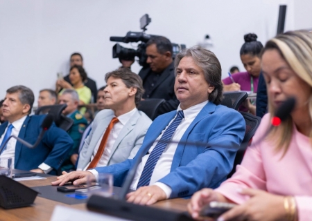 Deputado Caravina reforça compromisso com o MS na abertura do ano legislativo da ALEMS
