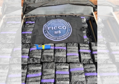 Polícia prende quatro pessoas e apreende duas toneladas de maconha em Campo Grande