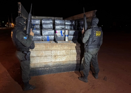 Veículo carregado com quase 3 ton de maconha é recuperado em Iguatemi