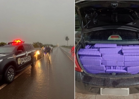 Dracco apreende veículo com quase 750 kg de maconha em Sidrolândia