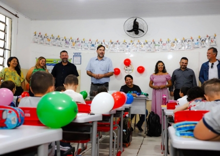 Nova Andradina inicia ano letivo com mais de 6,5 mil alunos na rede municipal