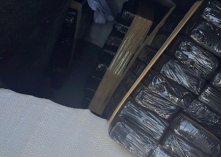 Dupla é presa pela Polícia Federal com mais de 200 kg de maconha em Brasilândia