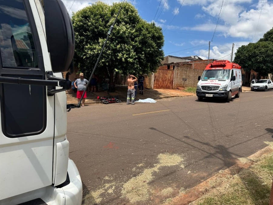 Ciclista morre atropelada por caminhão no bairro Horto Florestal