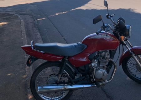 Motocicleta é furtada próximo da Prefeitura em Batayporã