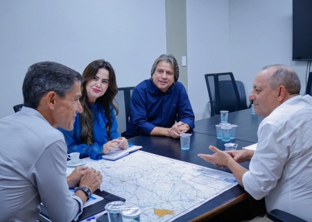 Caravina se reúne na SEILOG para buscar investimentos em infraestrutura para Taquarussu