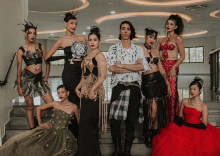 Estilista de Nova Andradina apresenta novas peças durante evento cultural