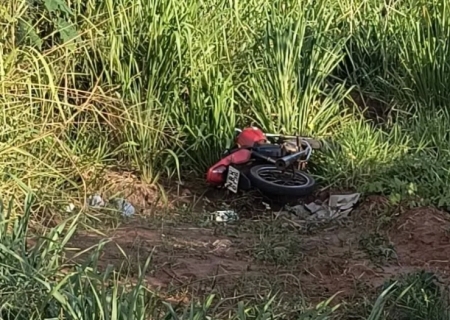 Moto furtada em Santa Rita do Pardo é encontrada abandonada em Bataguassu