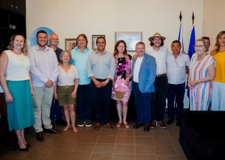Caravina participa de encontro com Embaixadora da República Tcheca em Batayporã