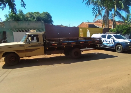 Polícia Militar recupera F4000 furtada em Nova Alvorada do Sul