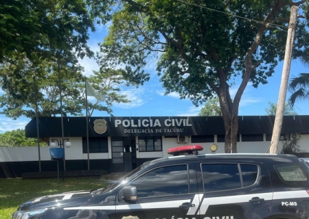 Polícia Civil prende em flagrante homem por furto de água da Sanesul em Tacuru